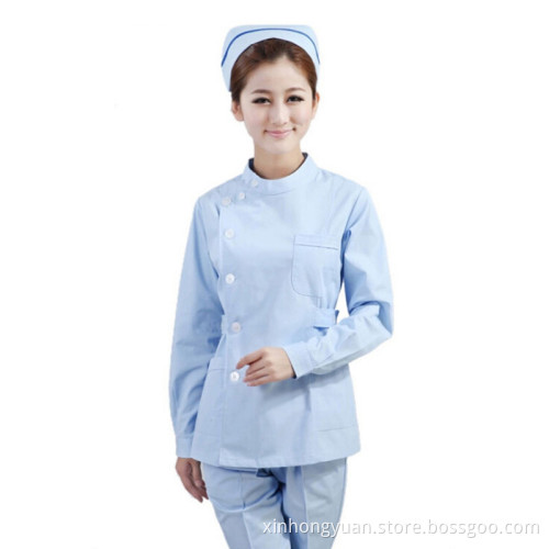 Long sleeve nurses uniform patterns design